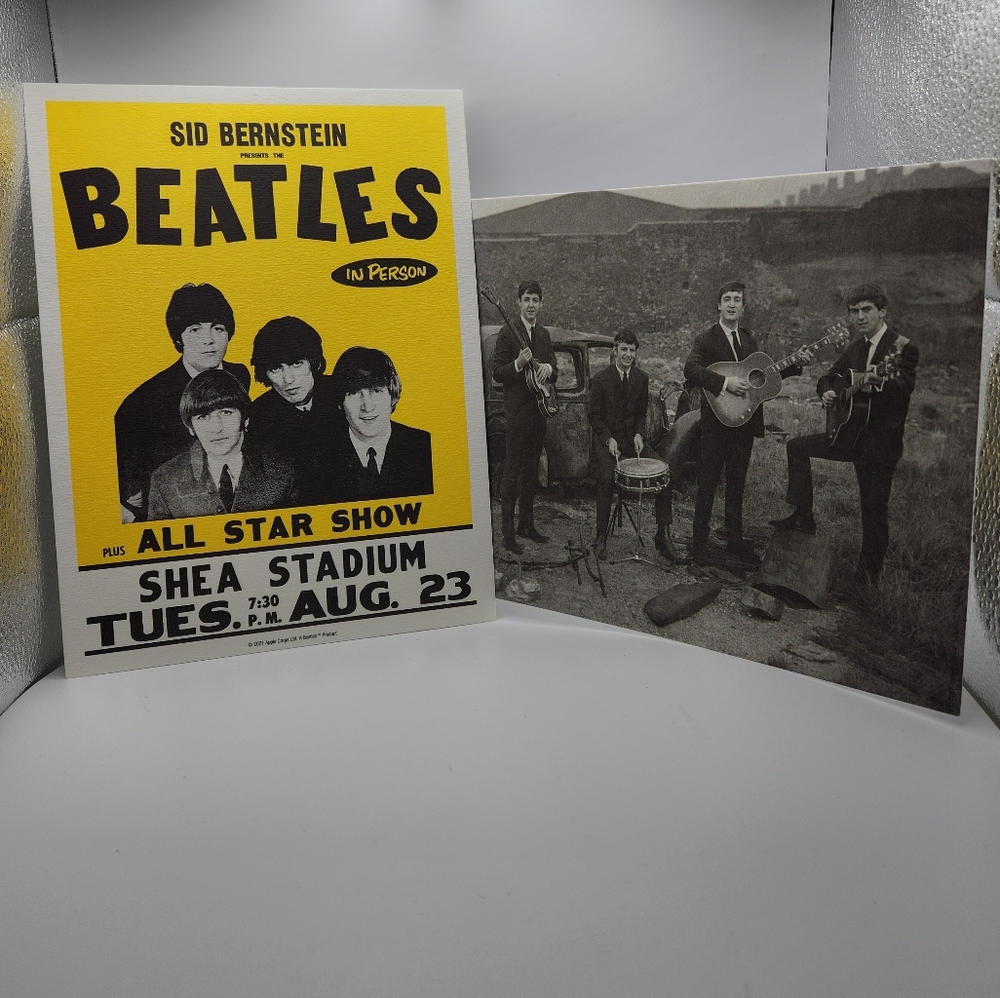 The Beatles Replica Poster and Photo Set